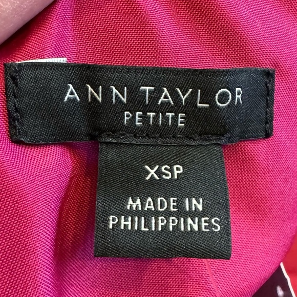 ANN TAYLOR CHAIN PRINT MOCK NECK SHIFT DRESS SZ XS - Picture 14 of 16